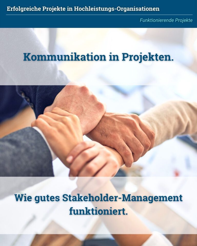 Stakeholder-Management in Projekten