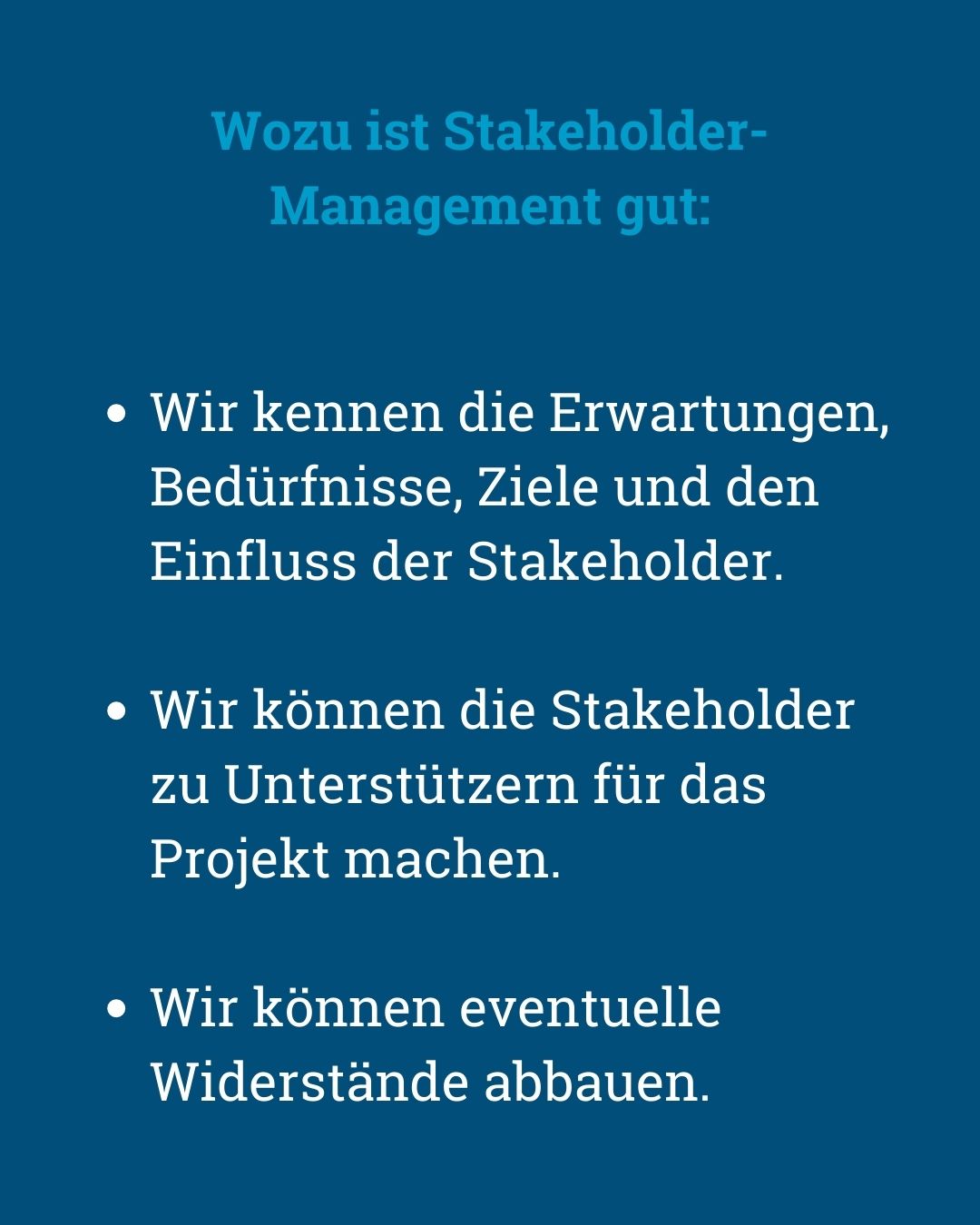 Gutes Stakeholder-Management - von Klaus Nitsche - 7