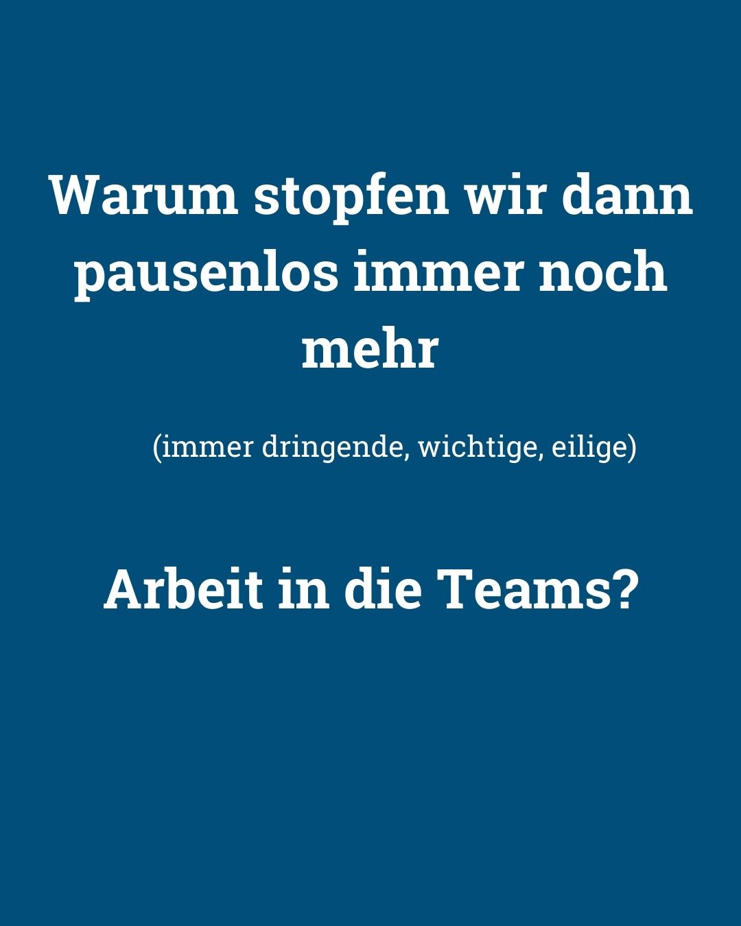 Teams sind keine Weihnachtsgänse 3 - von Klaus Nitsche