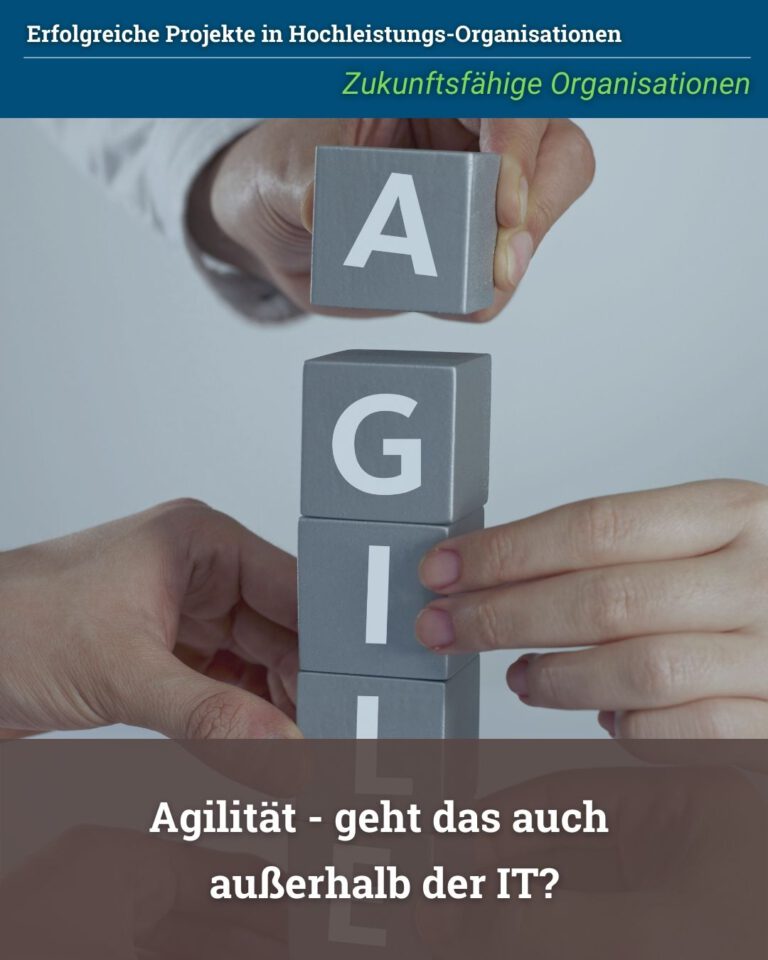 Agilität außerhalb der IT