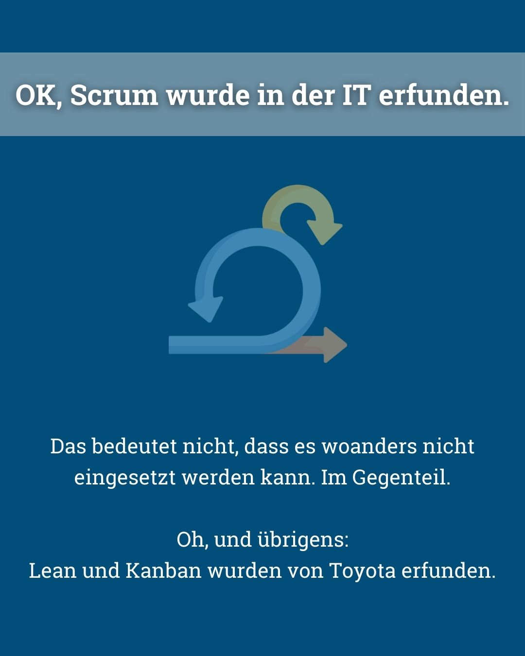 Agilität funktioniert auch außerhalb der IT - von Klaus Nitsche - 2