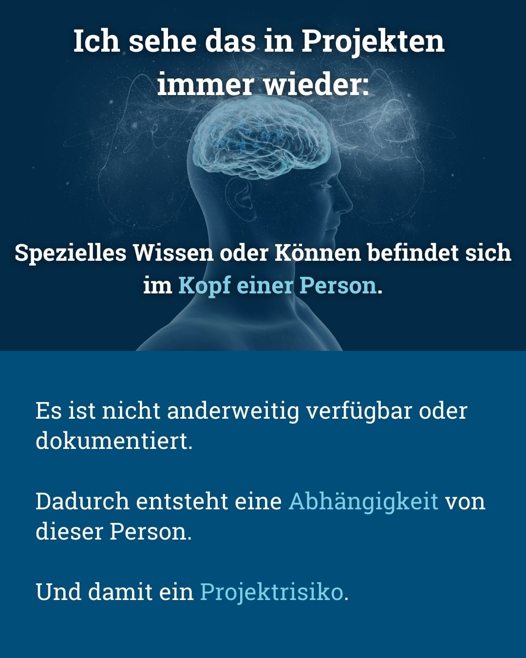 Kopfmonopole sind ein Unternehmensrisiko. Was Sie dagegen tun können - von Klaus Nitsche - 3