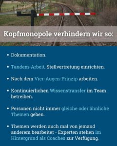 Kopfmonopole sind ein Unternehmensrisiko. Was Sie dagegen tun können - von Klaus Nitsche - 7