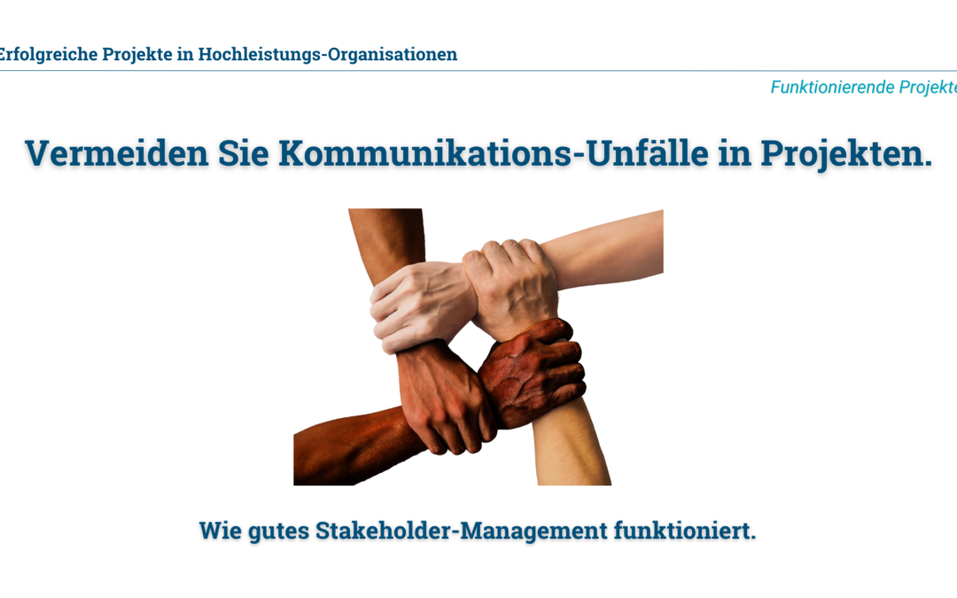 Video: Stakeholder-Management in eineinhalb Minuten erklärt