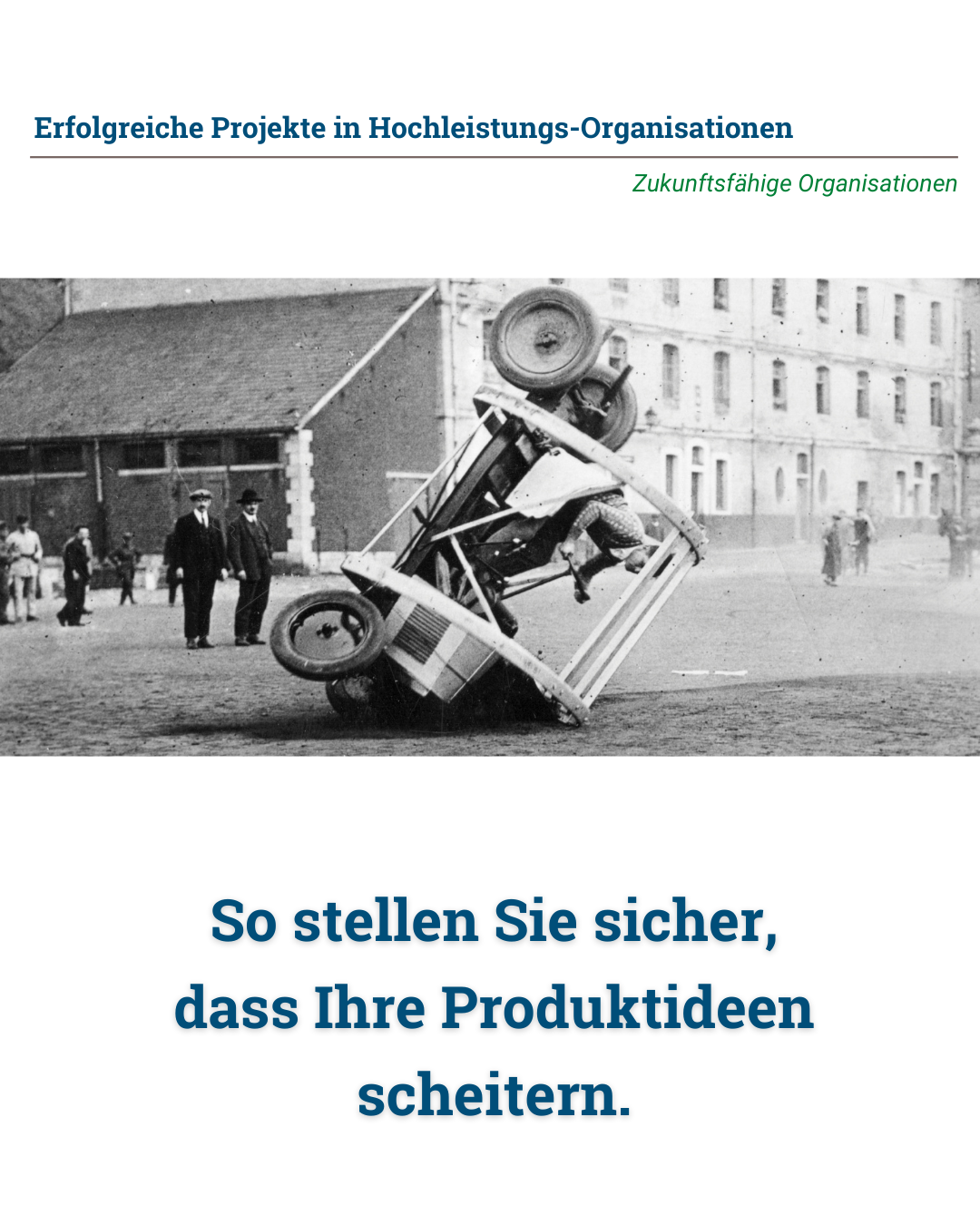 Eine ironische Anleitung zum Scheitern: So gehen Sie vor, wenn Sie sicher sein wollen, dass Ihre Produkte keinen Erfolg haben sollen - von Klaus Nitsche - 1