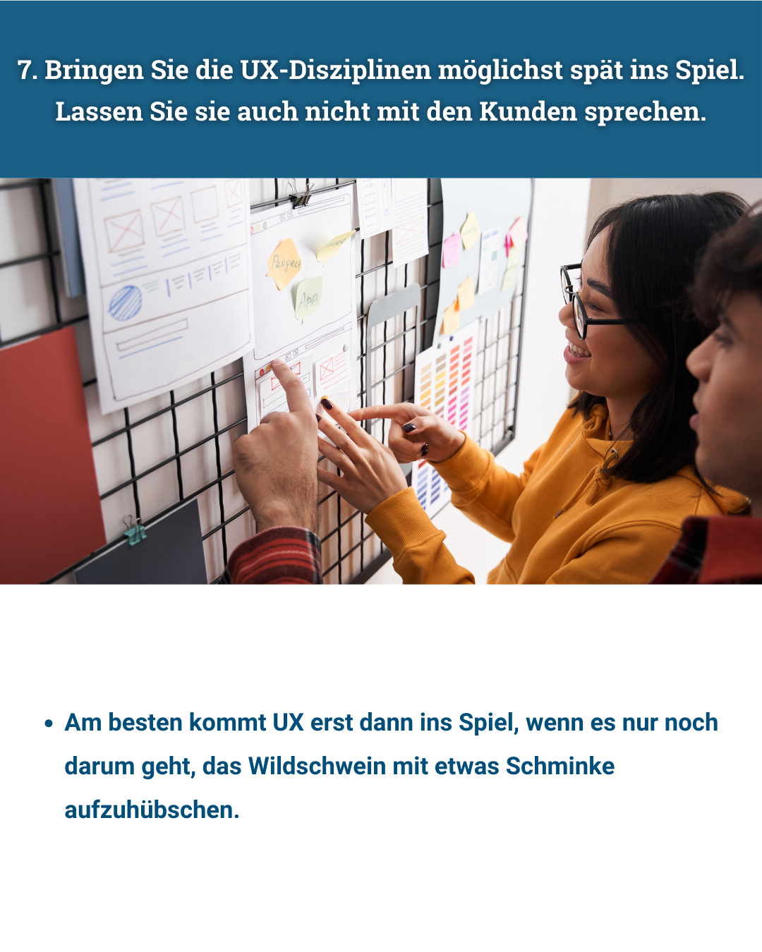 Eine ironische Anleitung zum Scheitern: So gehen Sie vor, wenn Sie sicher sein wollen, dass Ihre Produkte keinen Erfolg haben sollen - von Klaus Nitsche - 8