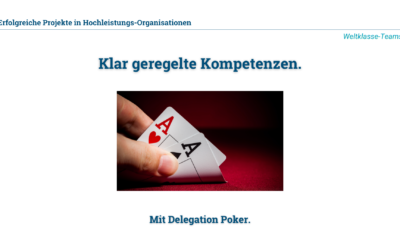 Video: Die Kompetenzen klar regeln. Mit Delegation Poker.