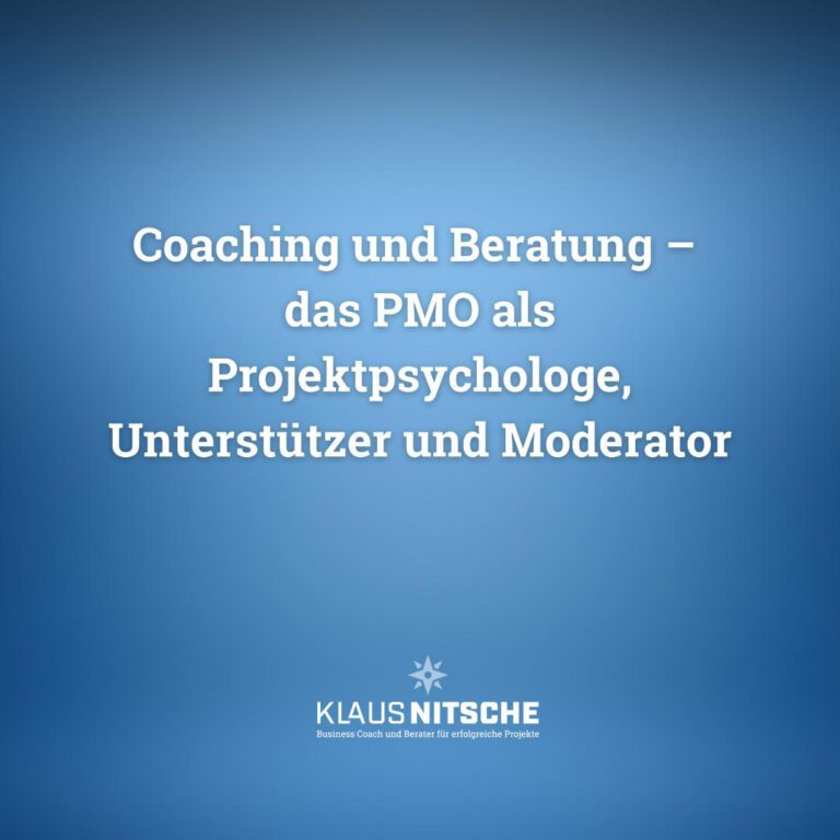 Video: Das PMO als Coach und Berater