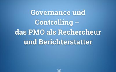 Video: Das PMO als Rechercheur und Berichterstatter