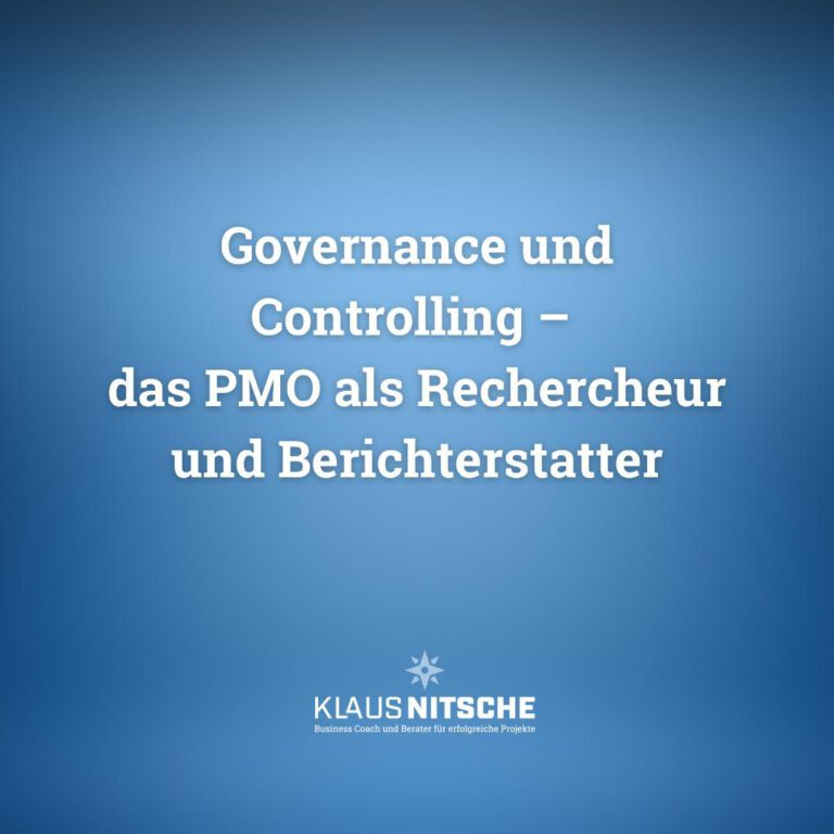 Video: Das PMO als Rechercheur und Berichterstatter