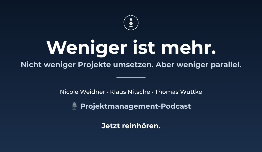 Weniger ist mehr: Warum Fokus Projekte schneller macht