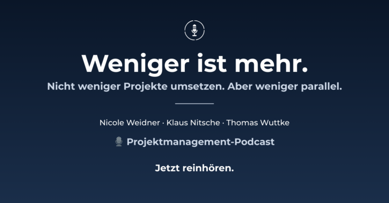 Weniger ist mehr: Warum Fokus Projekte schneller macht