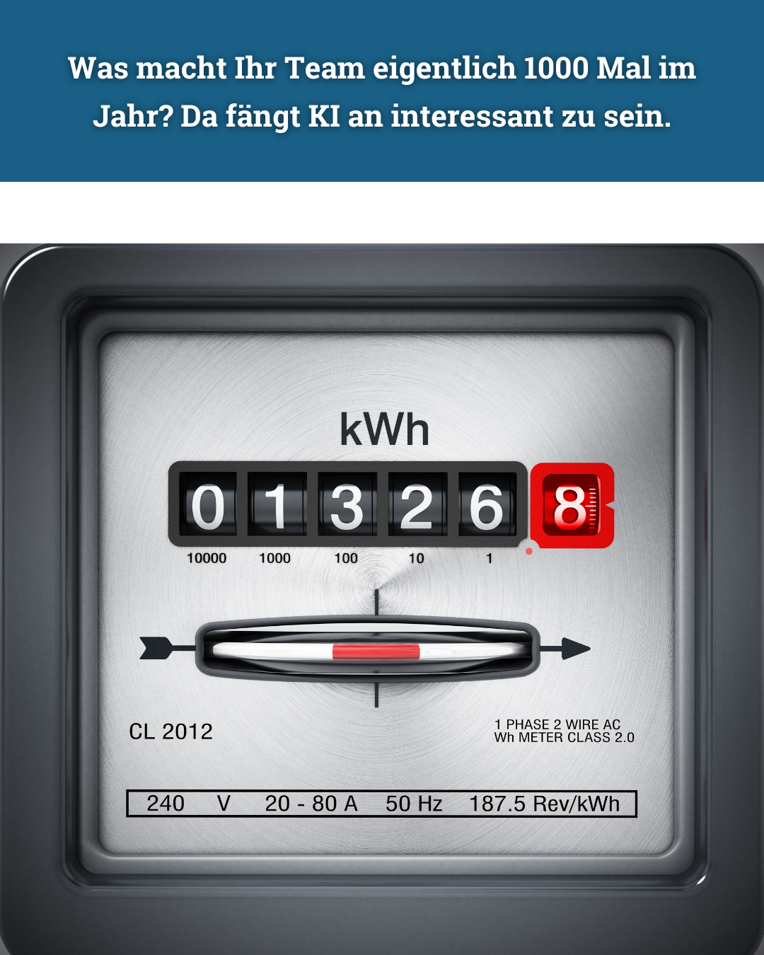 Der erste KI-Einsatz sollte langweilig sein – Folie 6