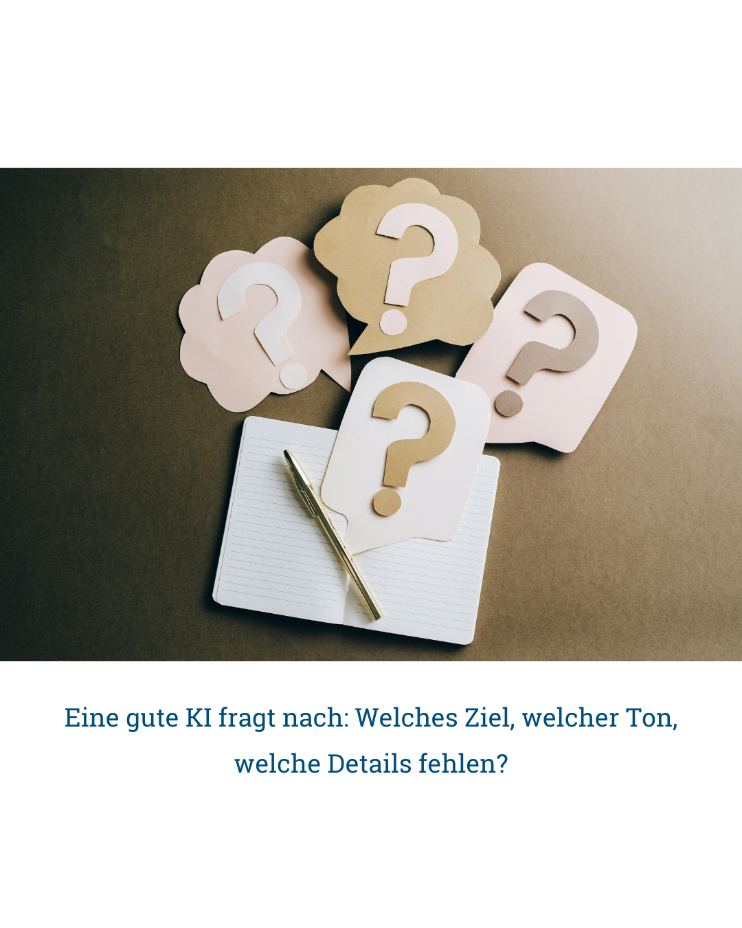 Lass die KI zurückfragen – Folie 3
